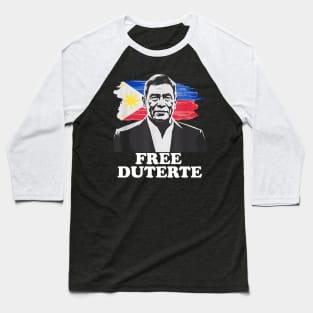 Free-Duterte Baseball T-Shirt